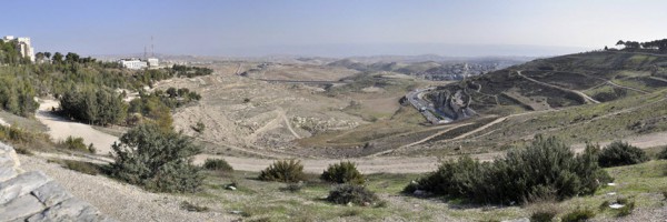 Панорама Иудейской пустыни