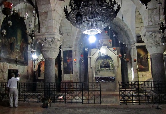 Армянская капелла Св. Елены в Храме Гроба.
