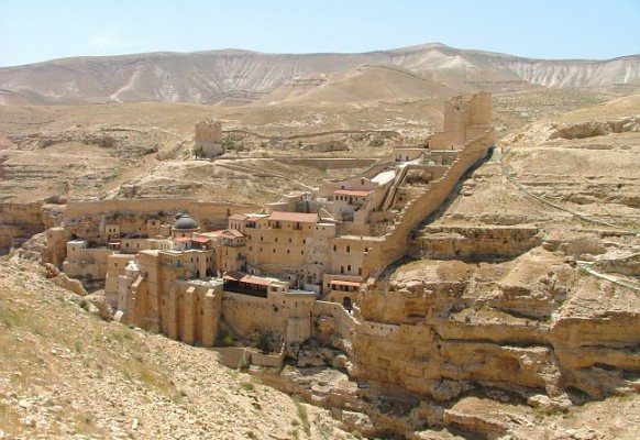 Монастырь Мар-Саба в окрестностях Вифлеема