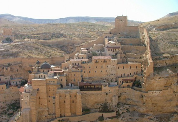 Монастырь Мар-Саба в окрестностях Вифлеема (3)