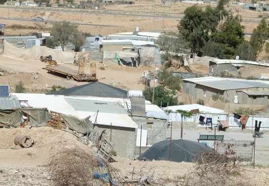 Поселок бедуинов в Негеве.