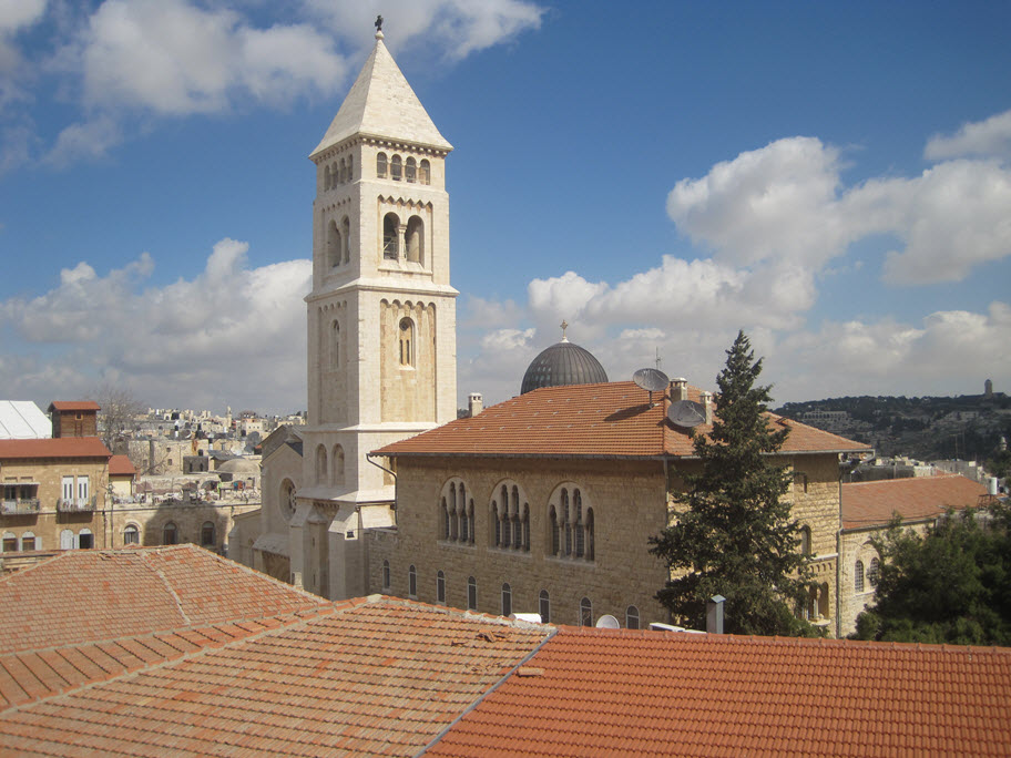 Лютеранская протестантская церковь в Иерусалиме