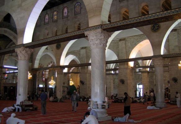 Мечеть Аль Акса внутри